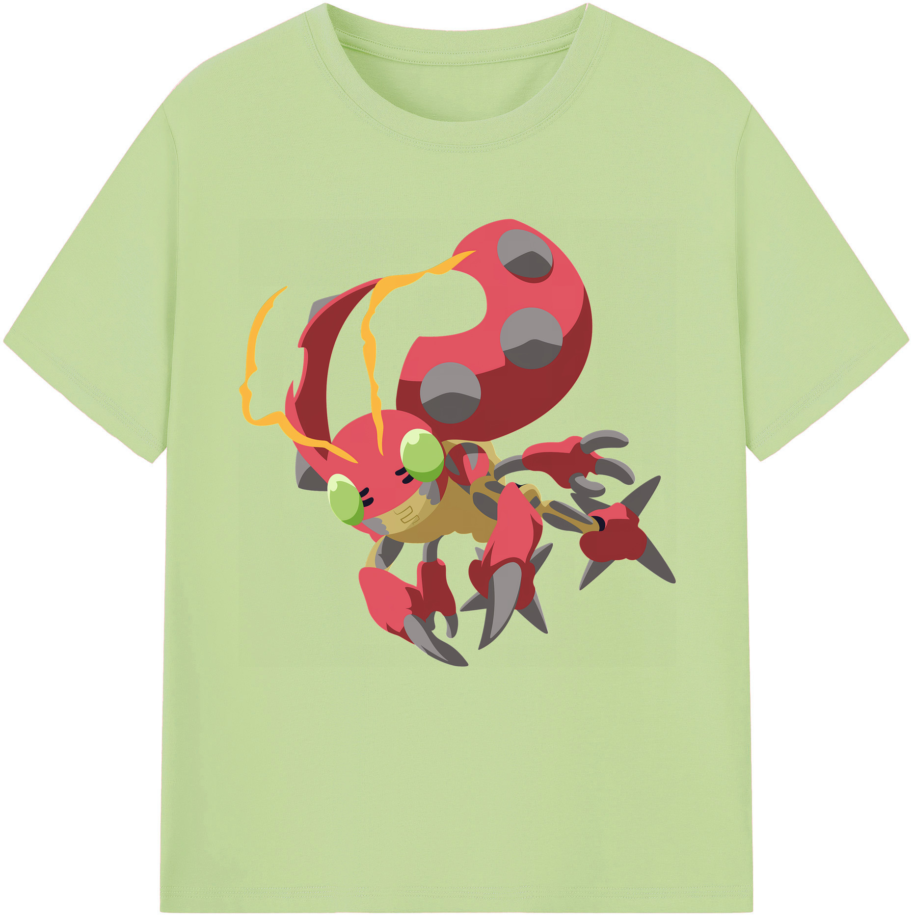 （画像用） Digimon デジタルモンスター/デジモン 綿100％半袖Tシャツ（フロントプリント）